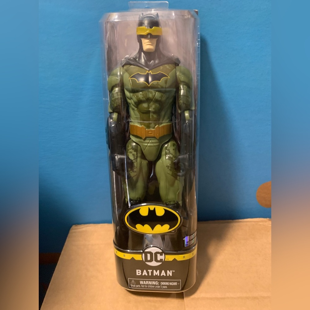 Spin Master DC 1st Edition Camouflage Batman 12 inch Action Figure
